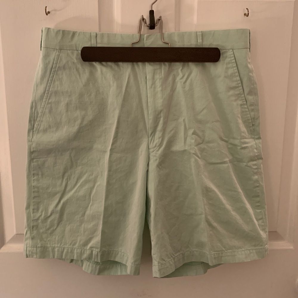 Sea Foam Green Men’s Bermuda Shorts